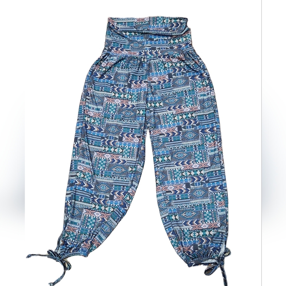 Onzie Aztec Pattern Gypsy Pants